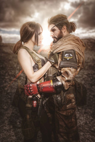 Illustration for article titled Fantastic Metal Gear Solid V Cosplay Has A Real Diamond Dog